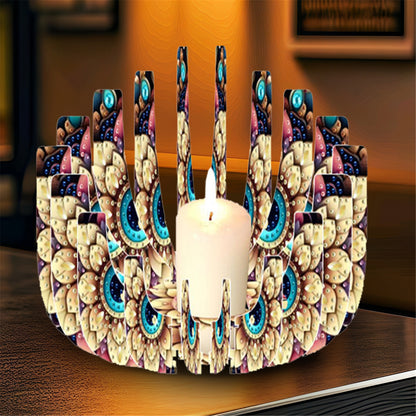 DIY Diamond Art Painting Kits of Candle Holder for Aromatherapy Home Decor