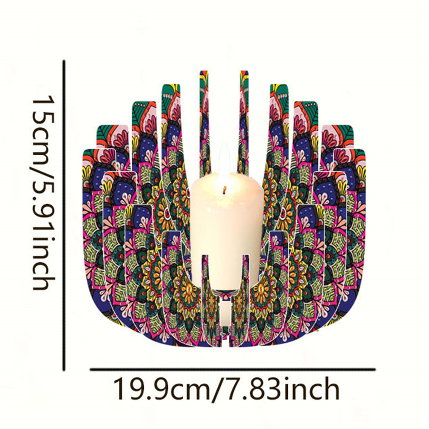 DIY Diamond Art Painting Kits of Candle Holder for Aromatherapy Home Decor
