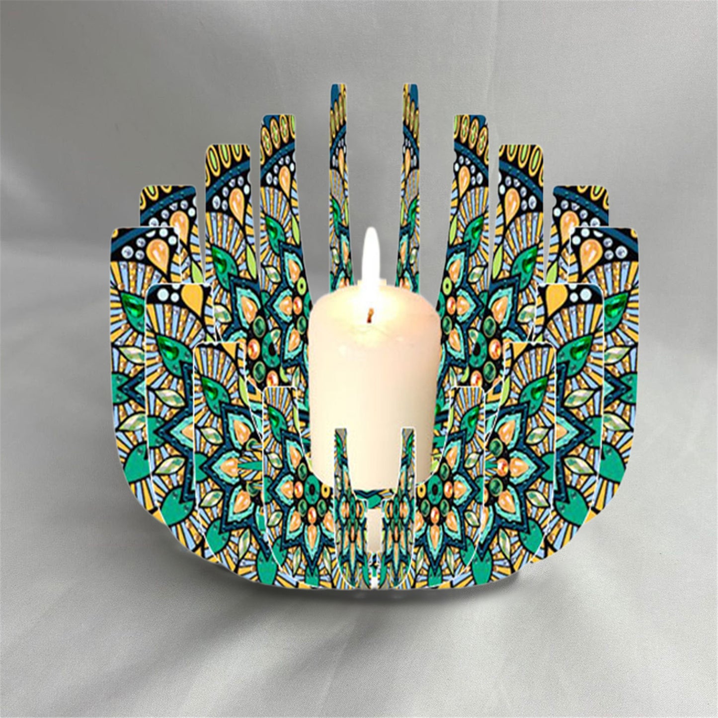 DIY Diamond Art Painting Kits of Candle Holder for Aromatherapy Home Decor