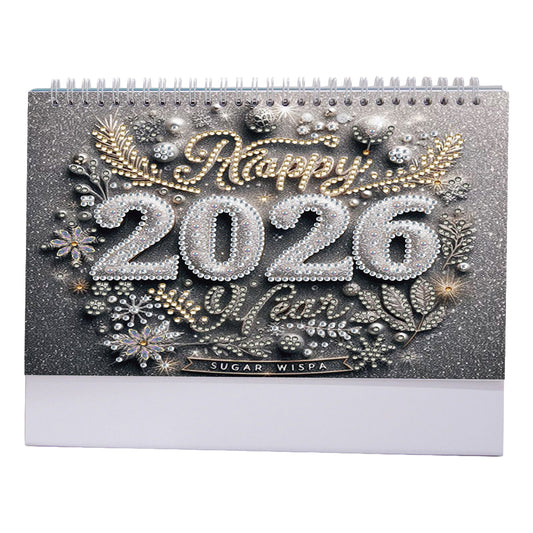 5D/DIY Diamond Painting Calendar Kit Partial Drill Diamond Art Paper Calendar