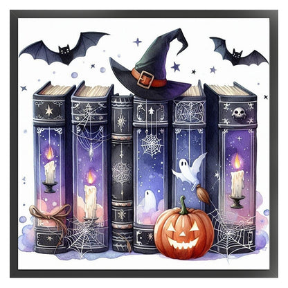 Magic Book - 11CT Stamped Cross Stitch 40*40CM