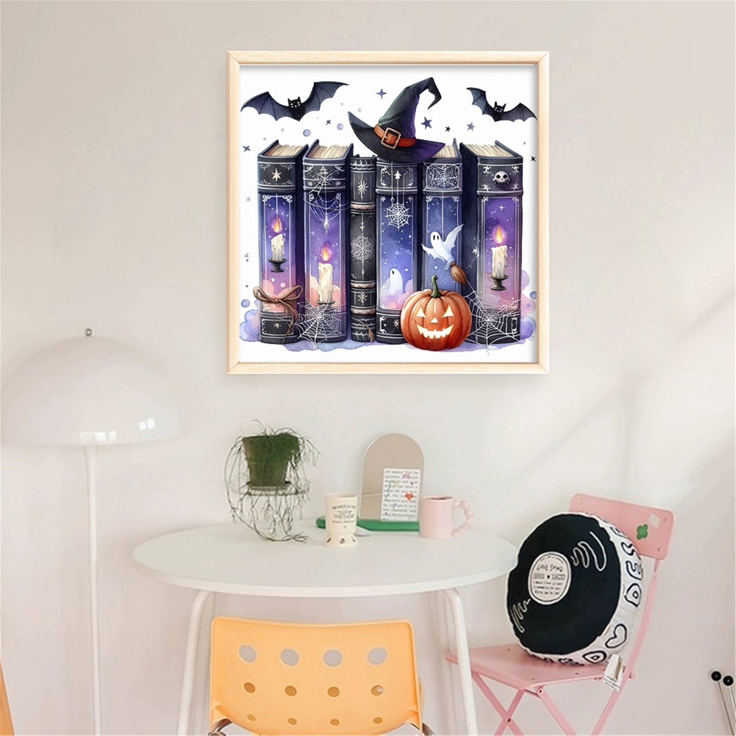 Magic Book - 11CT Stamped Cross Stitch 40*40CM