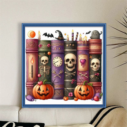 Magic Book - 11CT Stamped Cross Stitch 40*40CM