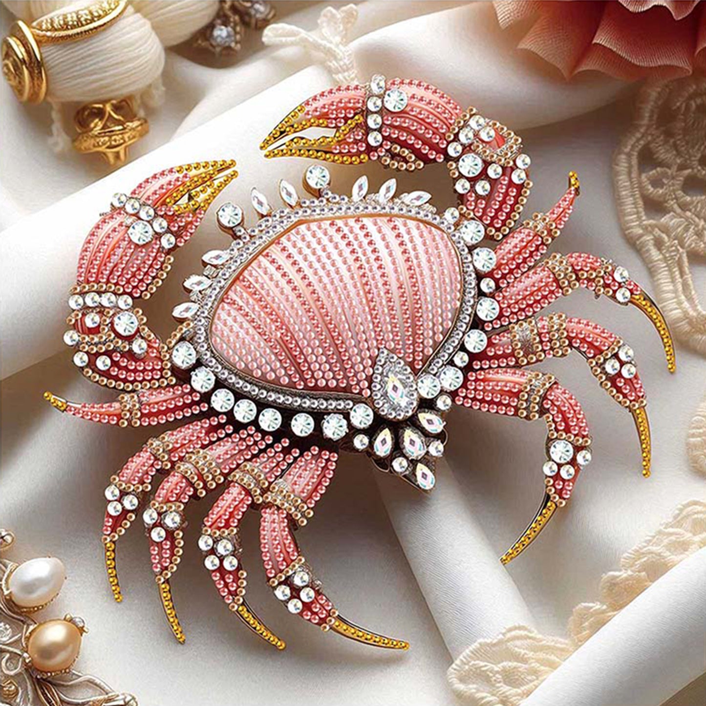 Crab - Special Shaped Drill Diamond Painting 30*30CM
