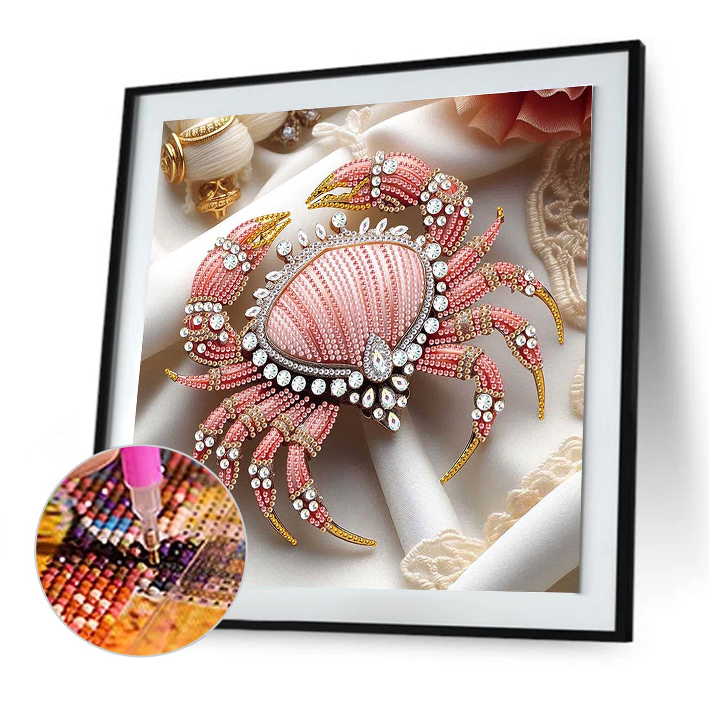 Crab - Special Shaped Drill Diamond Painting 30*30CM