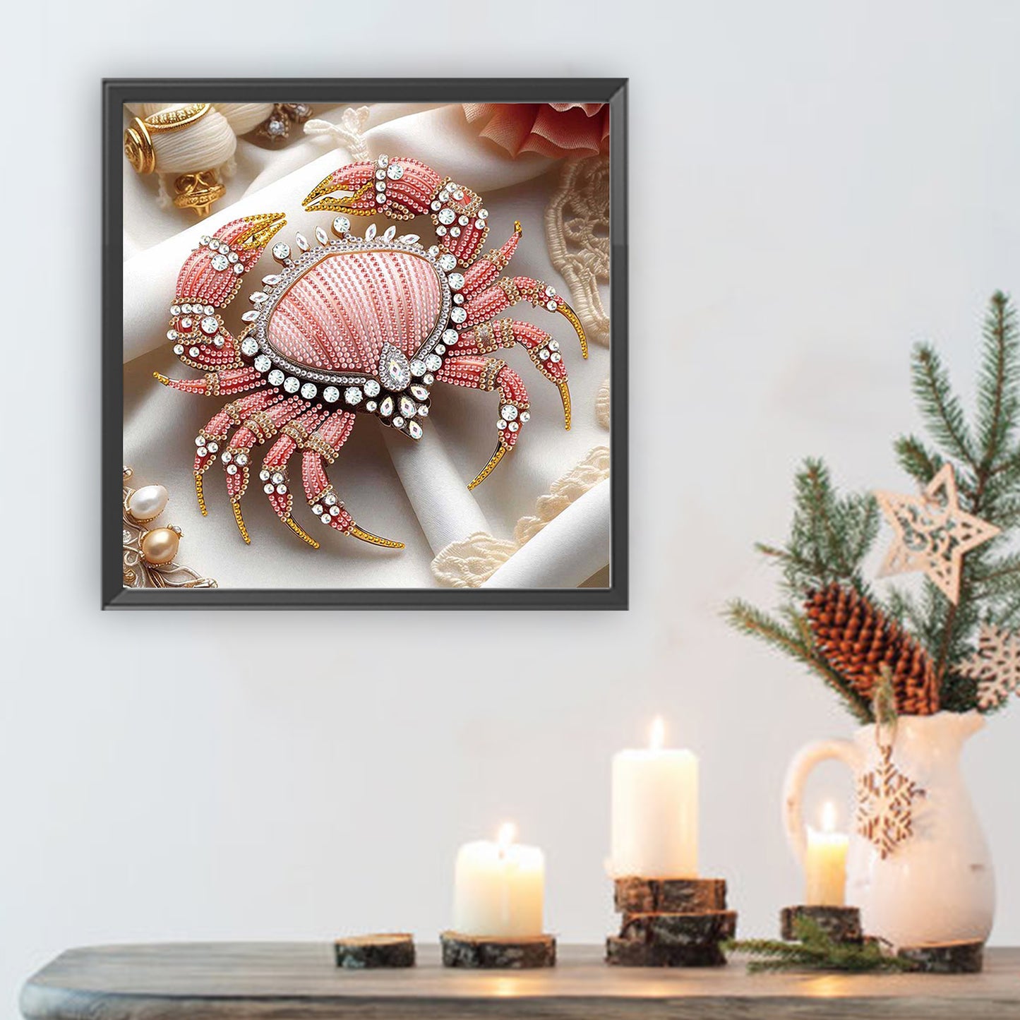 Crab - Special Shaped Drill Diamond Painting 30*30CM