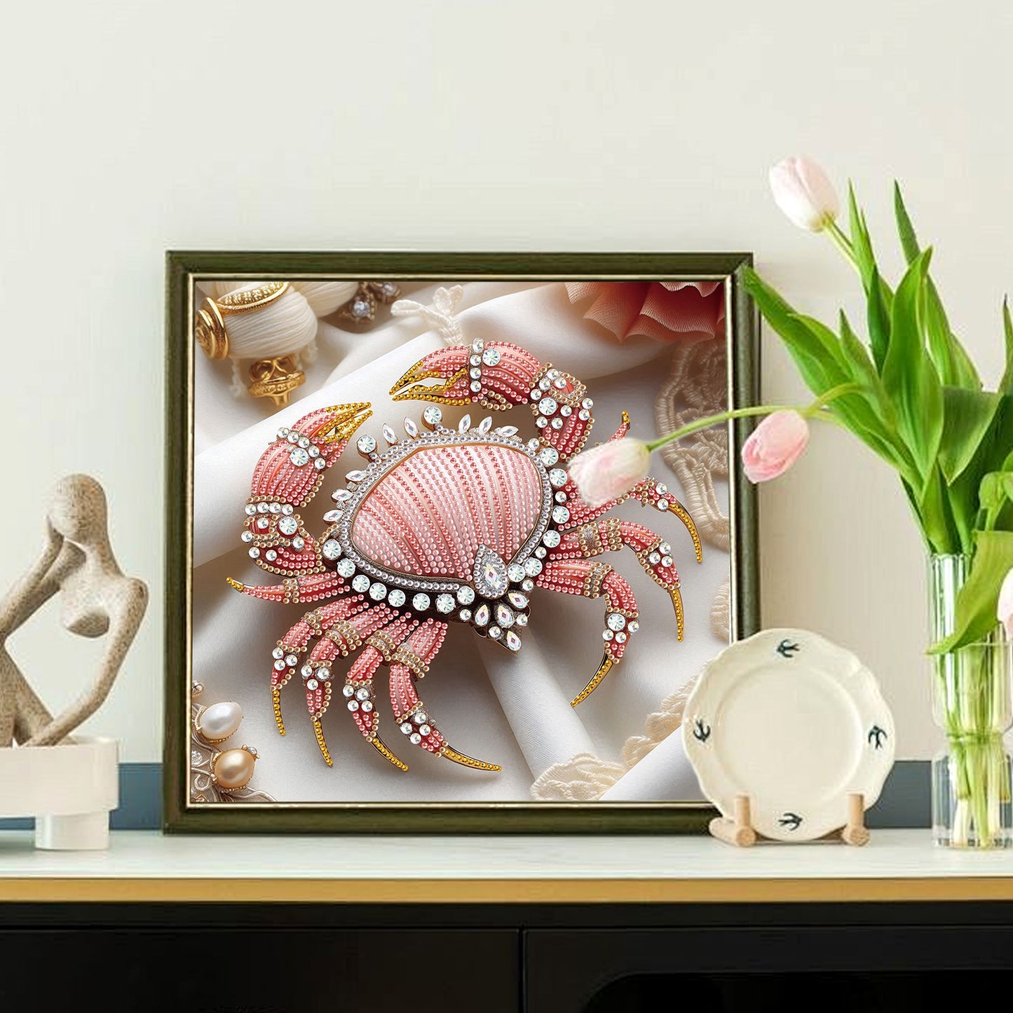 Crab - Special Shaped Drill Diamond Painting 30*30CM