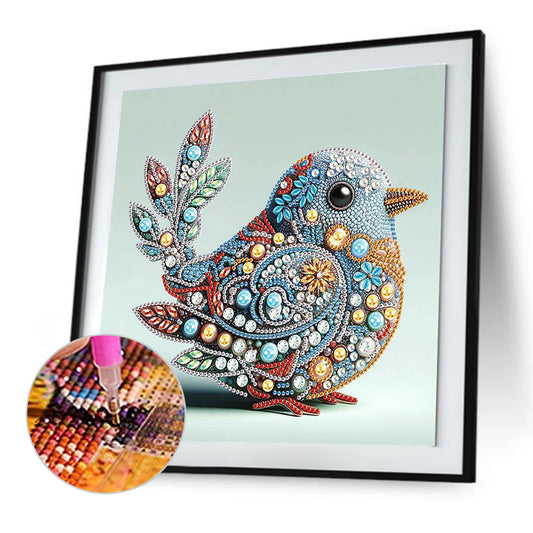 Birds - Special Shaped Drill Diamond Painting 30*30CM