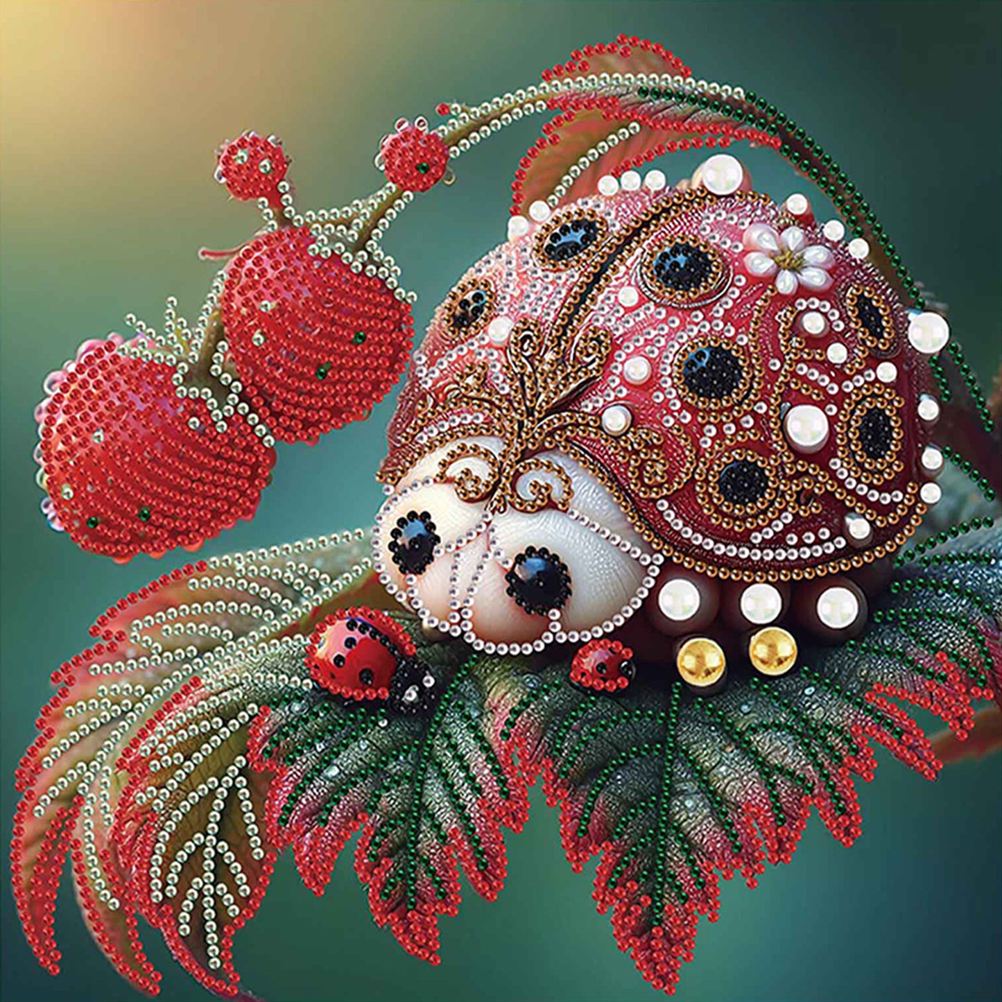 Ladybug - Special Shaped Drill Diamond Painting 30*30CM