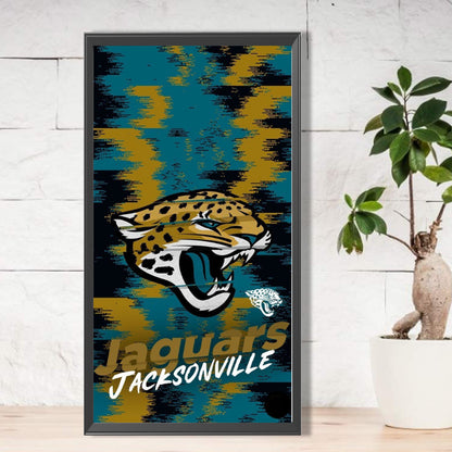 Jacksonville Jaguars - Full Round Drill Diamond Painting 30*55CM