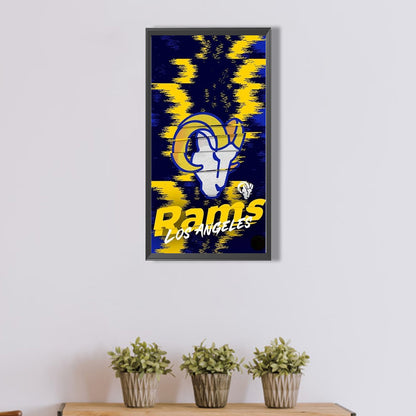 Los Angeles Rams - Full Round Drill Diamond Painting 30*55CM