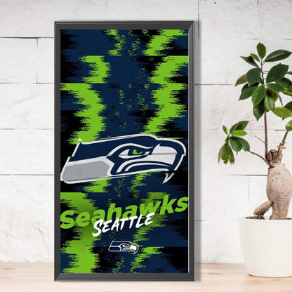 Seattle Seahawks - Full Round Drill Diamond Painting 30*55CM