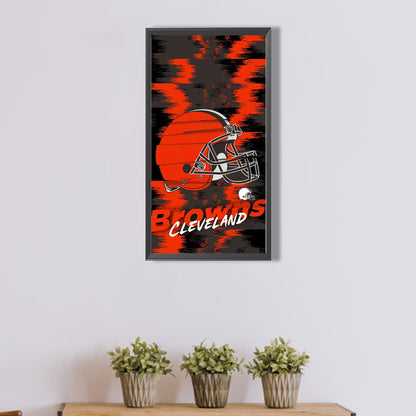 Cleveland Browns - Full Round Drill Diamond Painting 30*55CM
