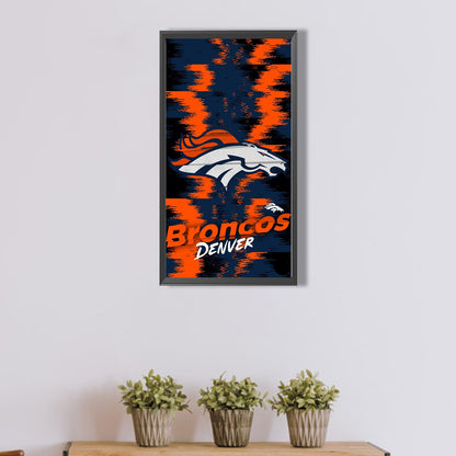 Denver Broncos - Full Round Drill Diamond Painting 30*55CM