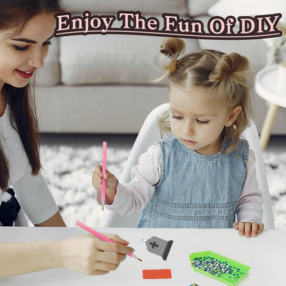 12 Pairs Halloween Diamond Painting Earrings DIY Diamond Art Earrings for Adults