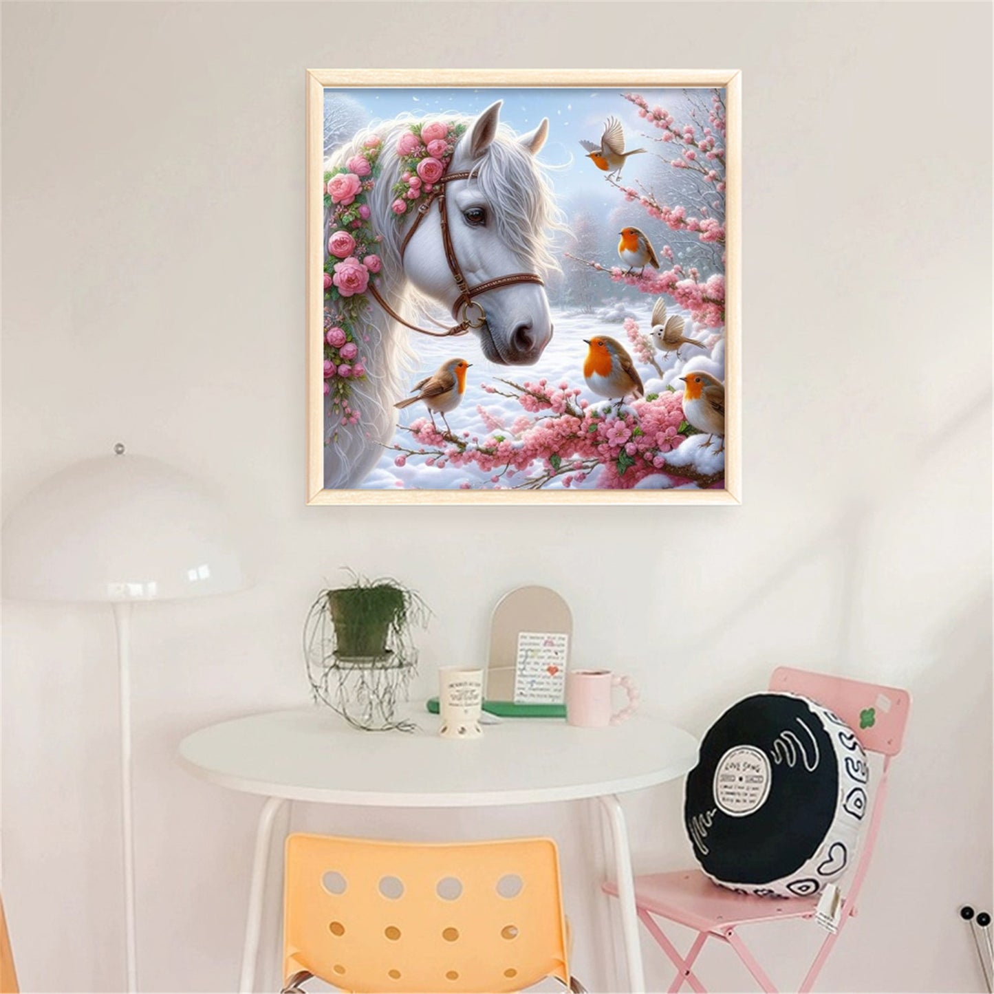 Horse - 11CT Stamped Cross Stitch 40*40CM