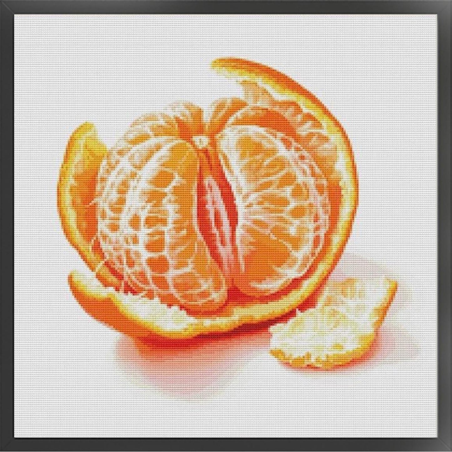 The Great Fortune Series: The Big Orange - 14CT Stamped Cross Stitch 50*50CM (Egyptian cotton)(Fairy Brand)