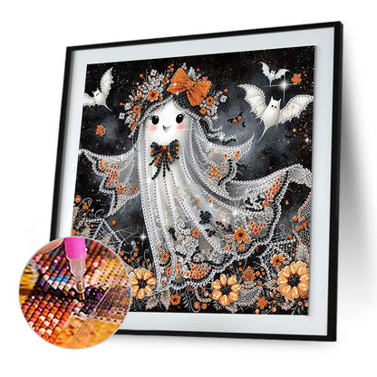 Halloween Ghost - Special Shaped Drill Diamond Painting 30*30CM