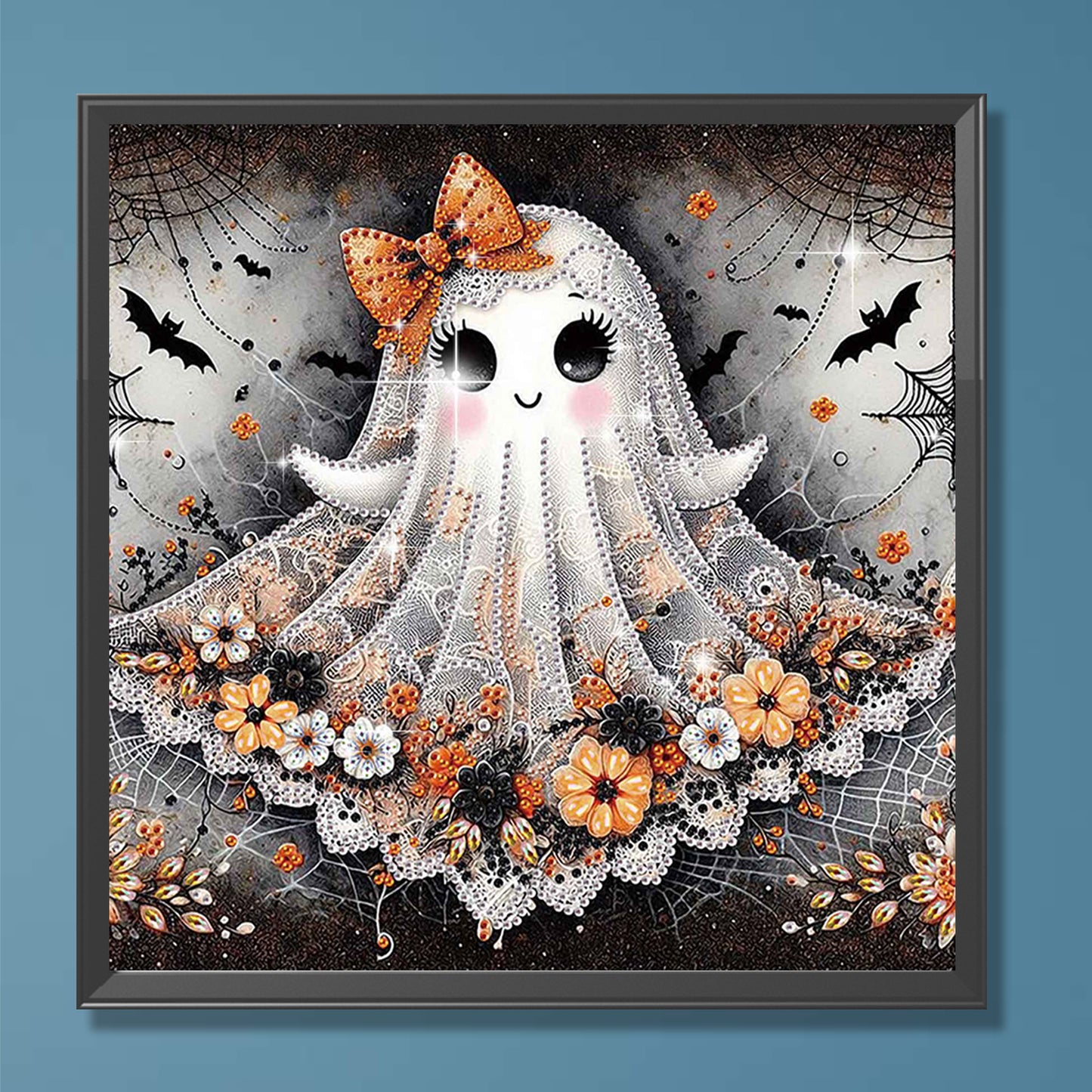 Halloween Ghost - Special Shaped Drill Diamond Painting 30*30CM