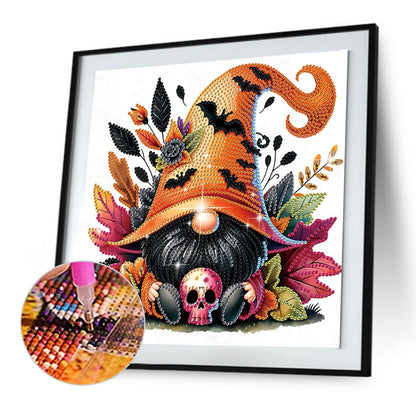 Halloween Gnomes - Special Shaped Drill Diamond Painting 30*30CM