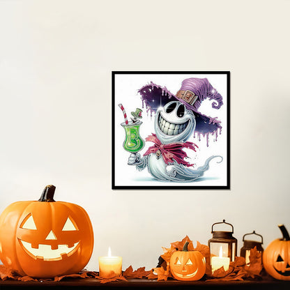 Halloween Ghost - Special Shaped Drill Diamond Painting 30*30CM