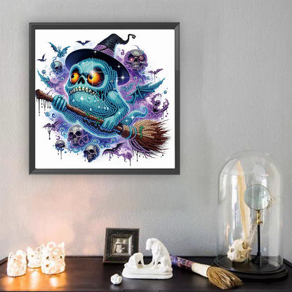 Halloween Monsters - Special Shaped Drill Diamond Painting 30*30CM