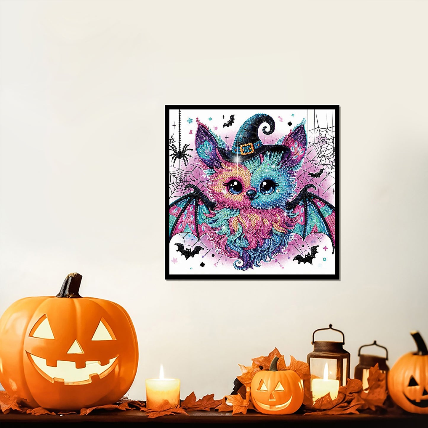 Halloween Owl - Special Shaped Drill Diamond Painting 30*30CM