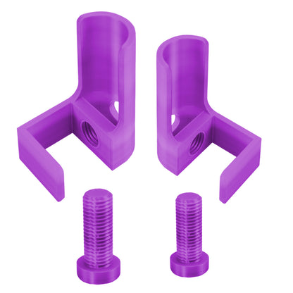 1 Pair Diamond Painting Scroll Holder Diamond Painting Canvas Roller (Purple)