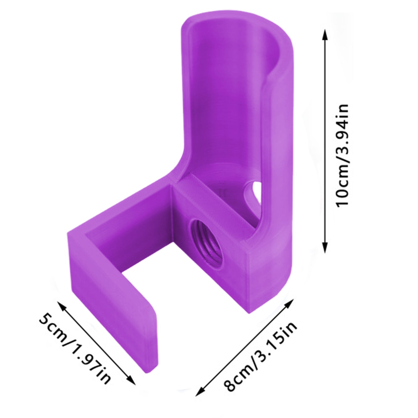 1 Pair Diamond Painting Scroll Holder Diamond Painting Canvas Roller (Purple)