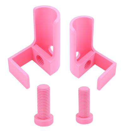 1 Pair Diamond Painting Scroll Holder Diamond Painting Canvas Roller (Pink)