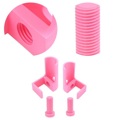 1 Pair Diamond Painting Scroll Holder Diamond Painting Canvas Roller (Pink)