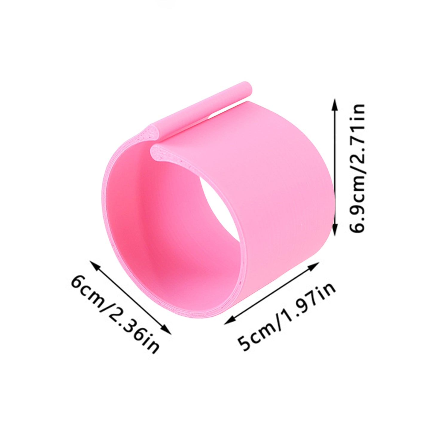 Diamond Painting Canvas Roll Holder for Diamond Art Fabric Crafts (5pcs S Pink)