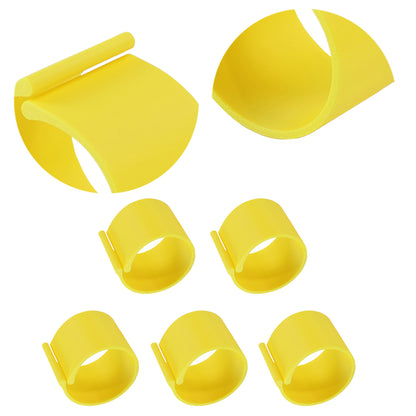 Diamond Painting Canvas Roll Holder for Diamond Art Fabric (5pcs S Yellow)