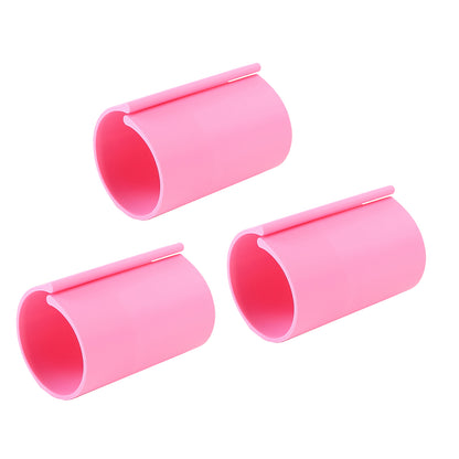 Diamond Painting Canvas Roll Holder for Diamond Art Fabric Crafts (3pcs L Pink)