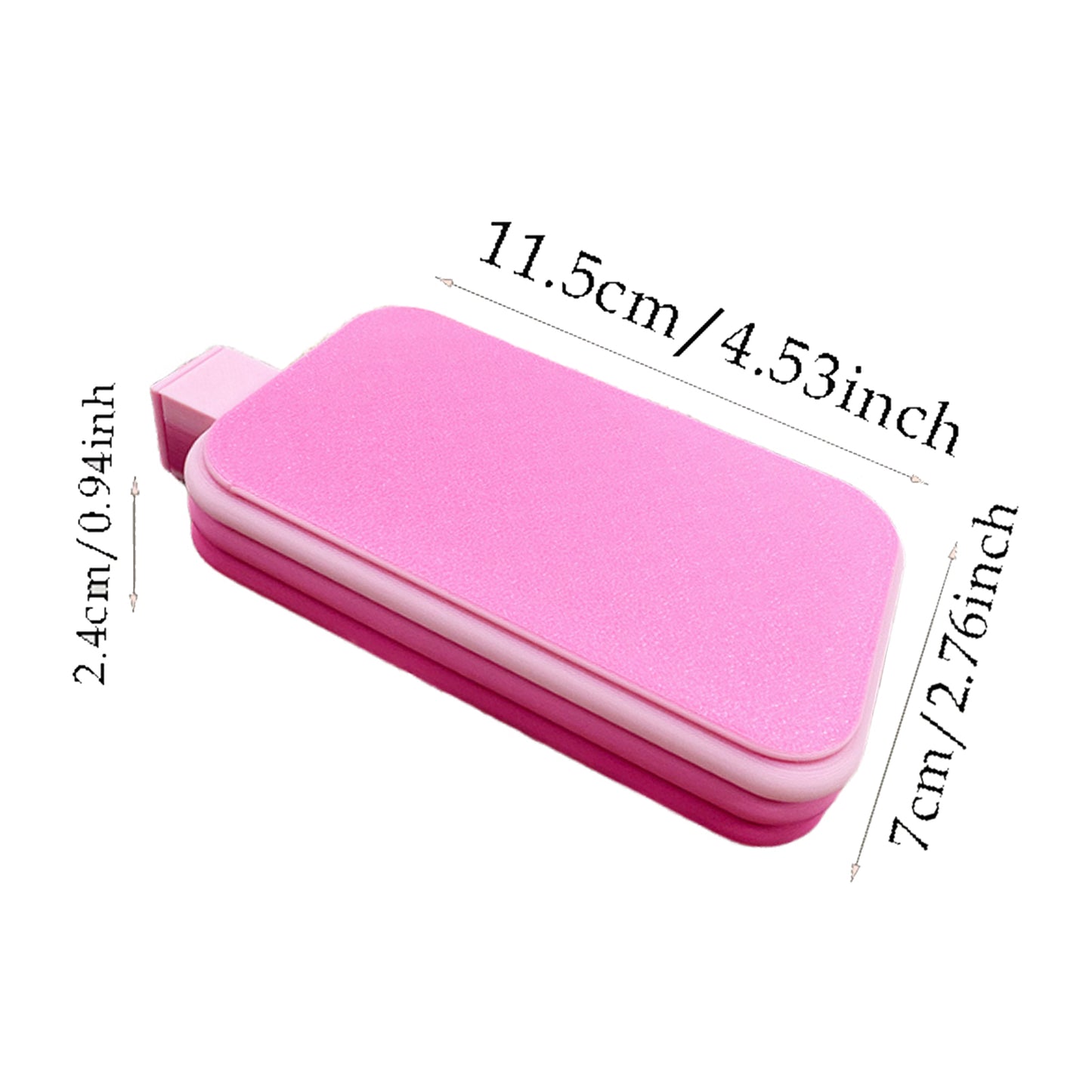 Diamond Painting Tray Organizer Plastic Diamond Art Tray for DIY Crafts (Pink)