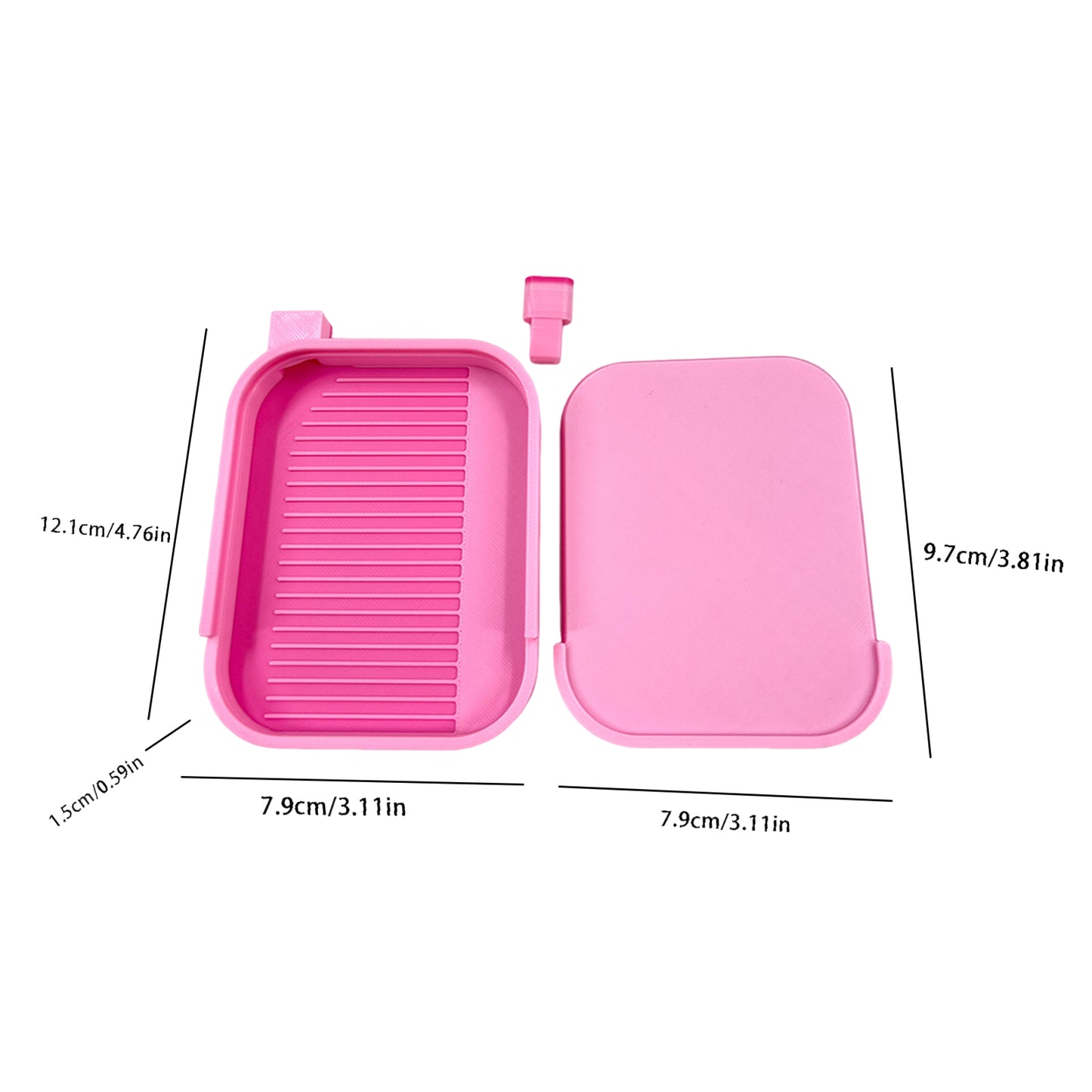 Diamond Painting Tray Organizer Diamond Art Tray for DIY Crafts (Pink White)