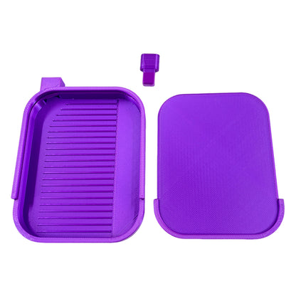 Diamond Painting Tray Organizer Diamond Art Tray for DIY Crafts (Purple)