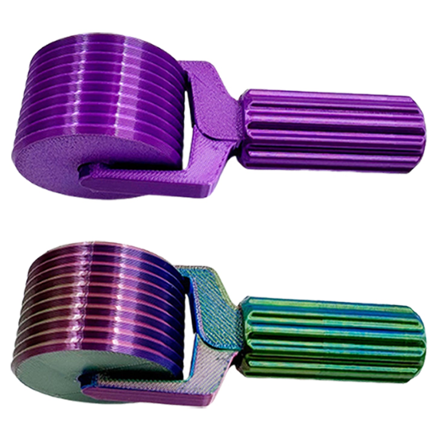 2pcs Diamond Painting Roller for Crafting Diamond Painting (Purple Purple-Green)