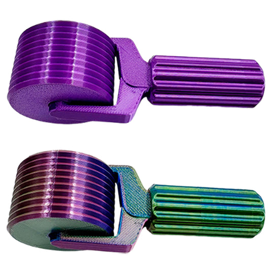 2pcs Diamond Painting Roller for Crafting Diamond Painting (Purple Purple-Green)