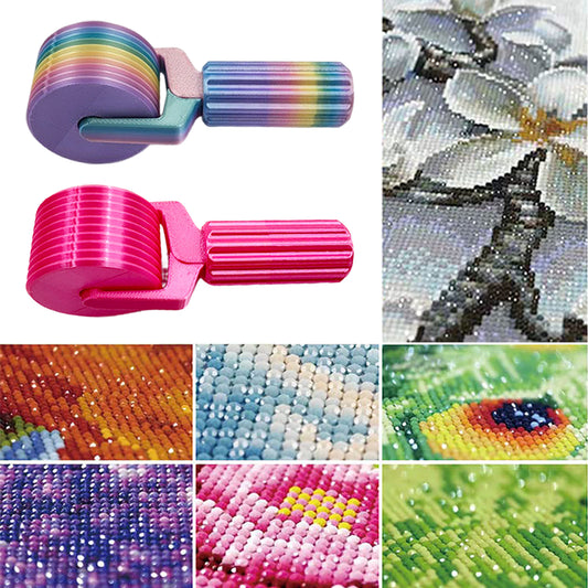 2pcs Diamond Painting Roller for Crafting Diamond Painting (Macaron Rose Pink)