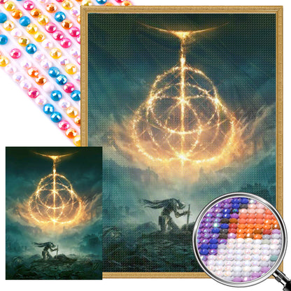 Sky God - Partial AB Full Round Drill Diamond Painting 40*55CM