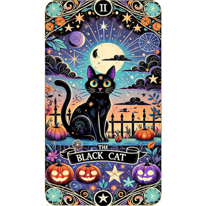 Black Cat - Partial AB Full Round Drill Diamond Painting 40*70CM