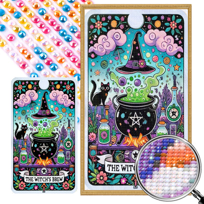 Black Cat - Partial AB Full Round Drill Diamond Painting 40*70CM