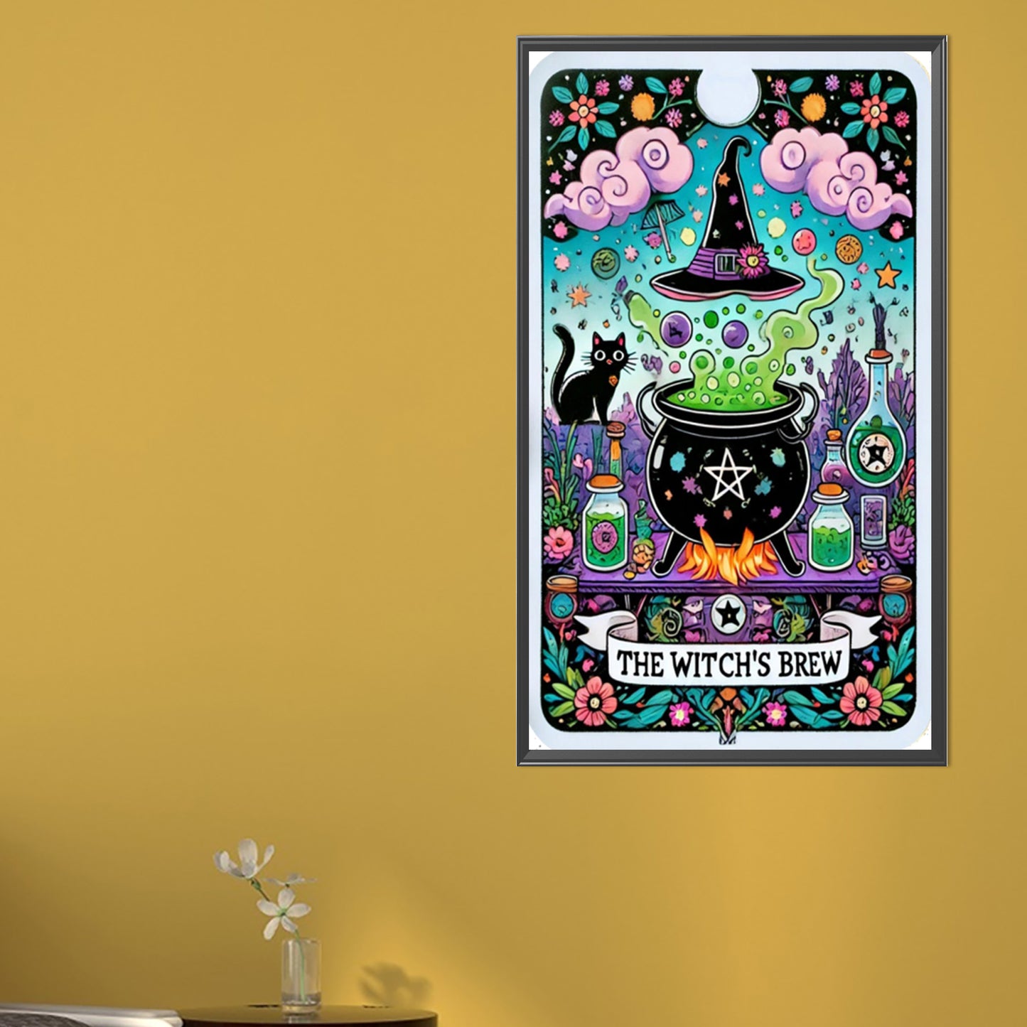 Black Cat - Partial AB Full Round Drill Diamond Painting 40*70CM