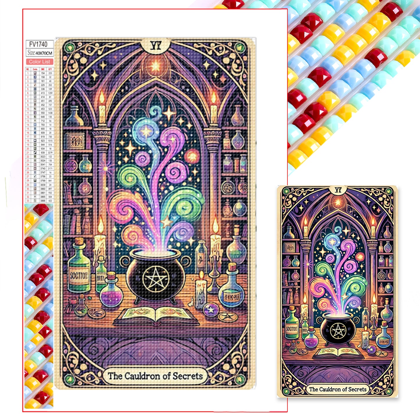 Halloween - Full Square Drill Diamond Painting 40*70CM