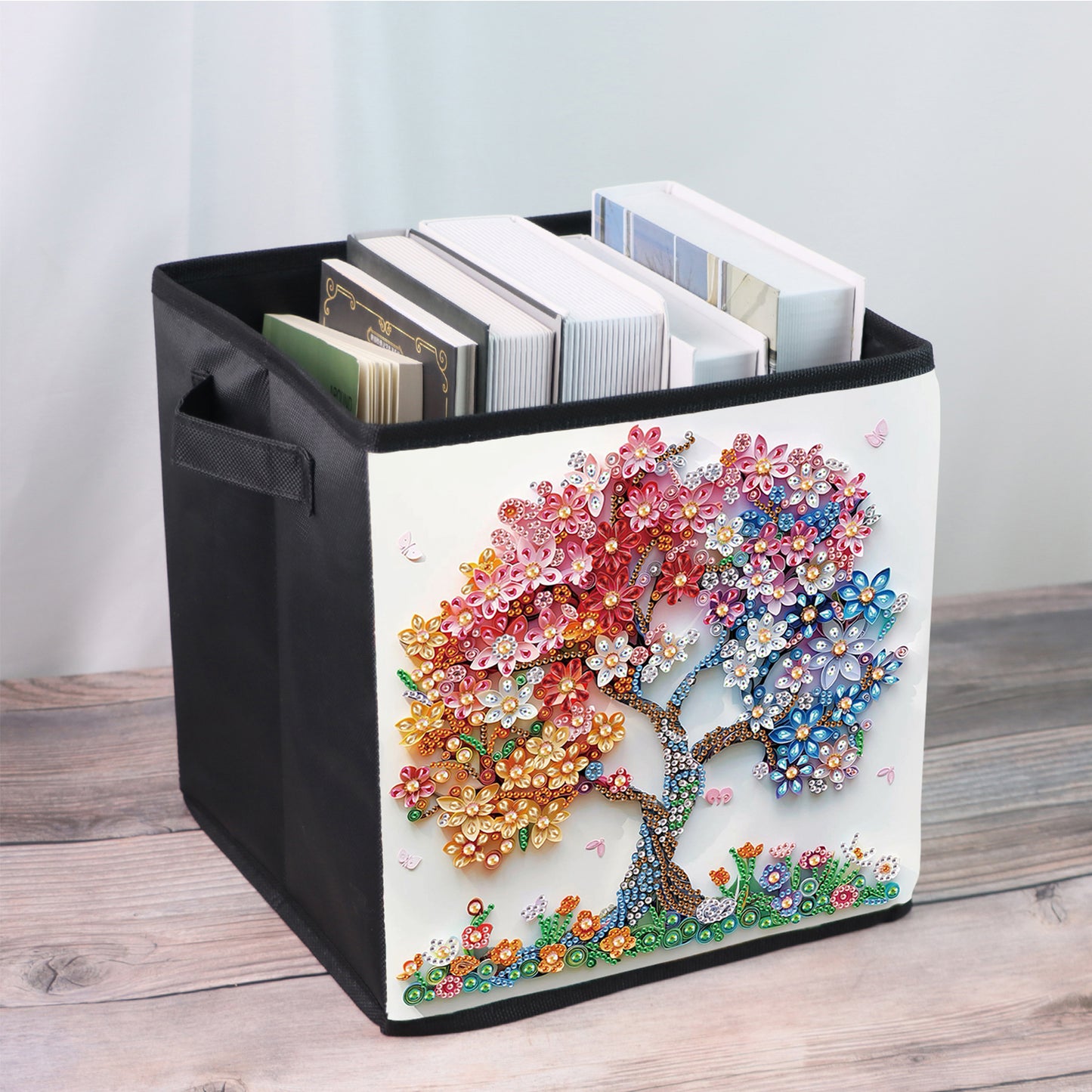 Foldable Diamond Painting Storage Bin Tree Storage Box Diamond Painting Kit