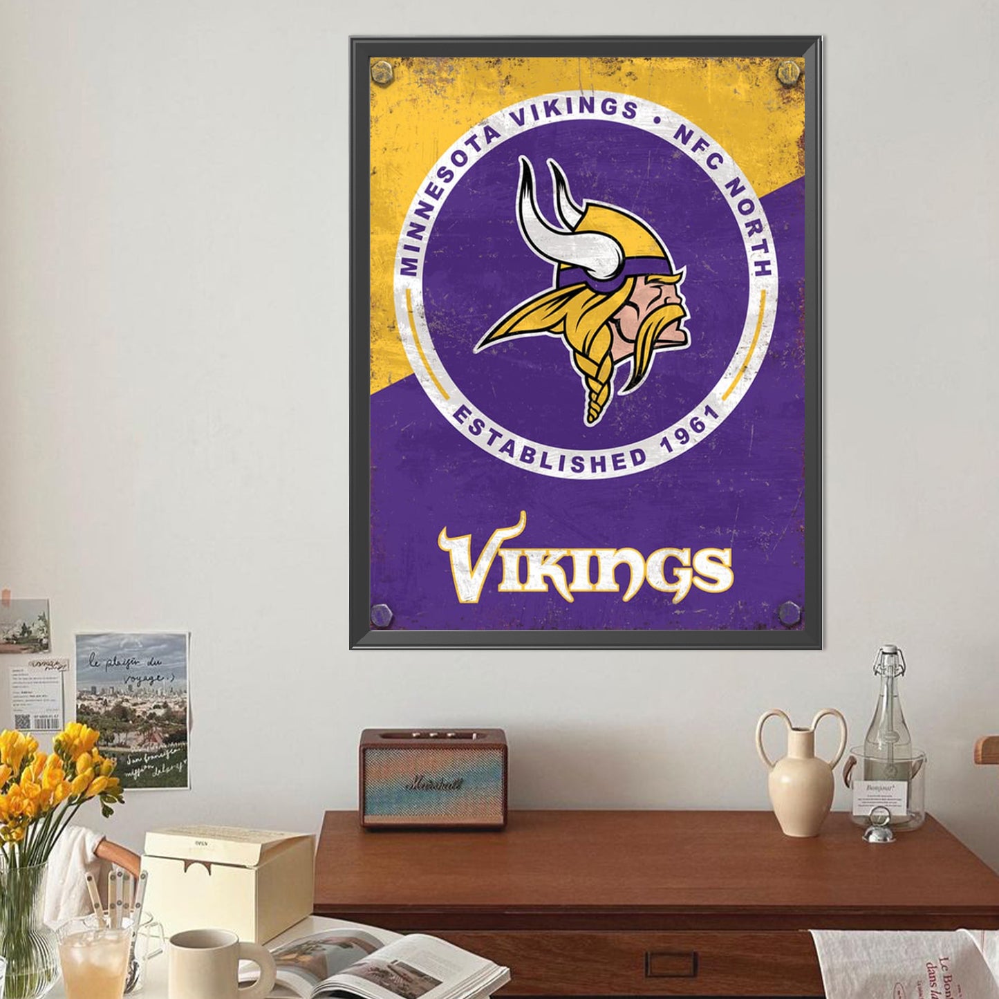 Vikings - Full Round Drill Diamond Painting 40*50CM