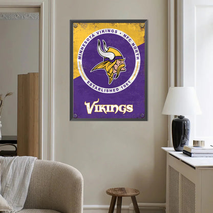 Vikings - Full Round Drill Diamond Painting 40*50CM