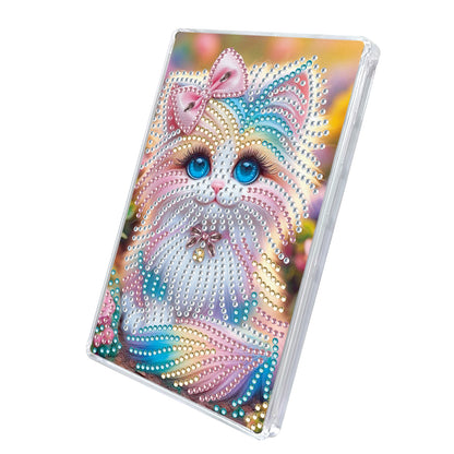 2pcs DIY 5D Diamond Painting Acrylic Jewelry Box Kit Gift for Adults (Animal B)