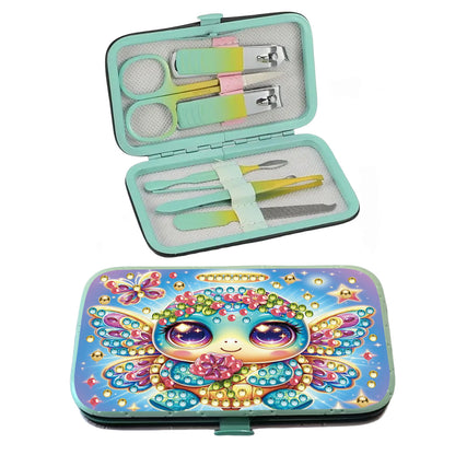 Turtle Theme Diamond Painting Nail Art Bag Set Includes 7 Professional Tools